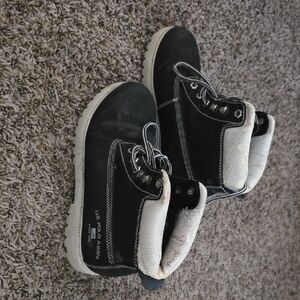 U.S. Polo Assn. Black and White Boots